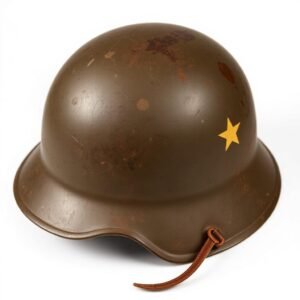 Original U.S. WWI M1917 'Doughboy' Brodie Helmet with Painted Division Insignia